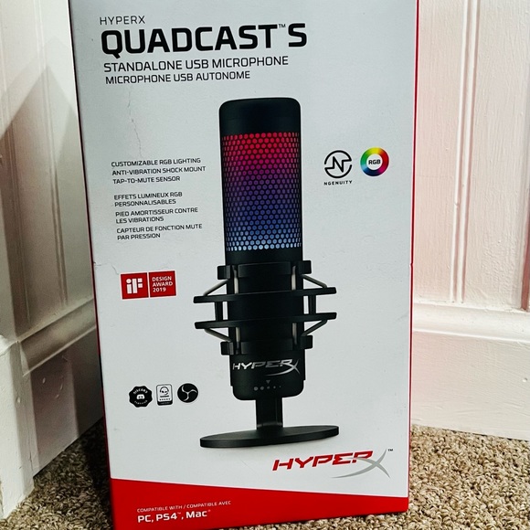 hyperx Other - Hyperx Quadcasts S Microphone